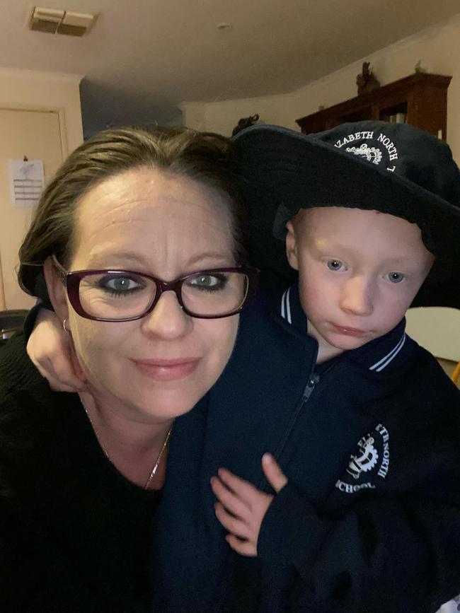 Rita Manera with her eldest son Jack. Picture: Supplied by family