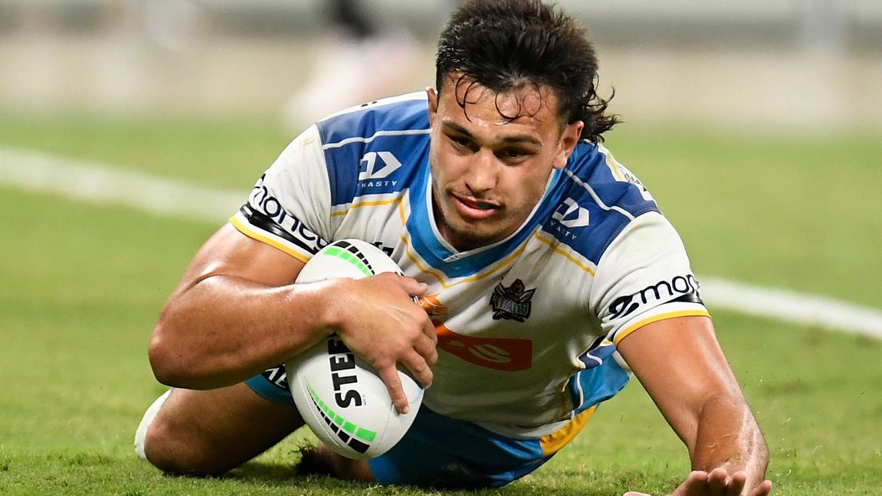 Tino Fa'asuamaleaui is one of the best young forwards in the NRL. Picture: Getty Images