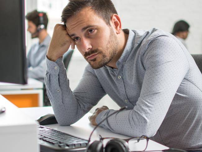 Man upset at work ruling out any fun