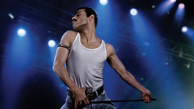 Rami Malek as rock icon Freddie Mercury in a scene from the Queen biopic. Picture: Twentieth Century Fox