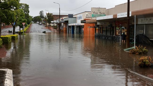 Places such as Taree are being urged to prepare after heavy rain hit the Northern Territory, with the rain band moving across the country. Picture: NewsWire / Scott Calvin