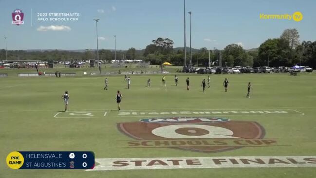 Replay: AFL Queensland Schools Cup State Finals Day 3 - Helensvale v St Augustine's (Junior Male Third-Place Playoff)