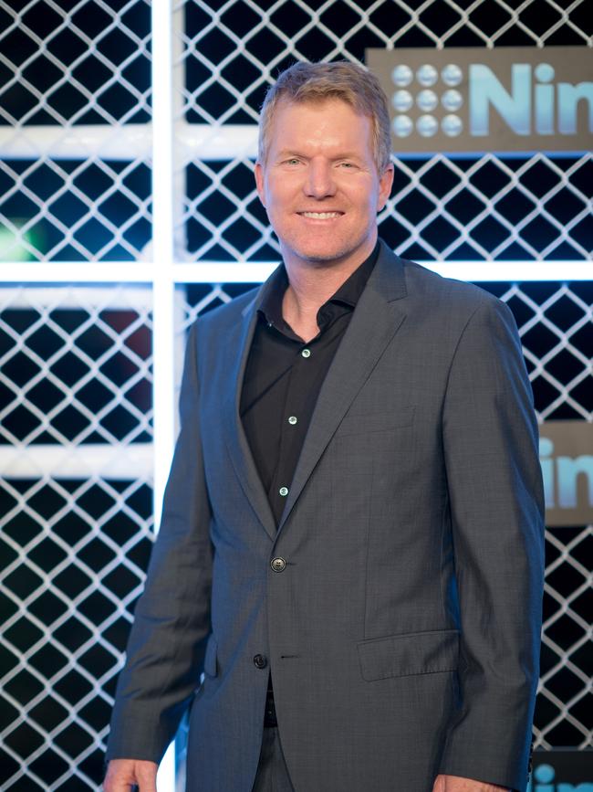 Jim Courier. Picture: Channel 9