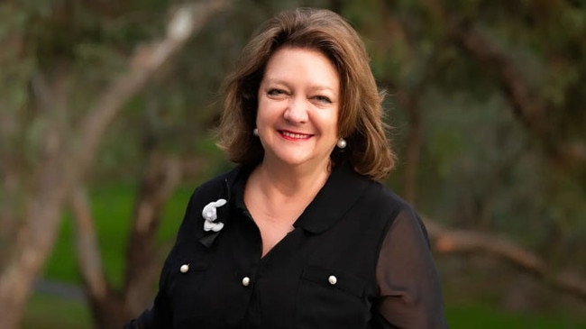 Gina Rinehart has thrown her weight behind nuclear energy while praising “king coal”. Picture: Supplied