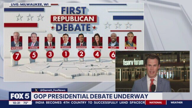 GOP presidential debate underway | news.com.au — Australia’s leading ...