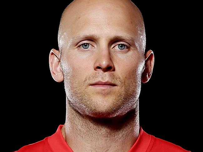 GOLD COAST, AUSTRALIA - JANUARY 28: Gary Ablett poses during a Gold Coast Suns AFL portrait session on January 28, 2016 in Gold Coast, Australia. (Photo by Chris Hyde/Getty Images)