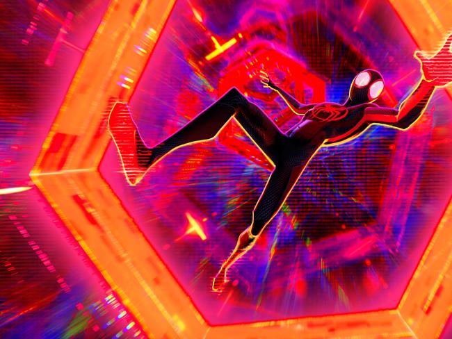 Spider-Man (Shamiek Moore) in Columbia Pictures and Sony Pictures Animation’s SPIDER-MAN: ACROSS THE SPIDER-VERSE.