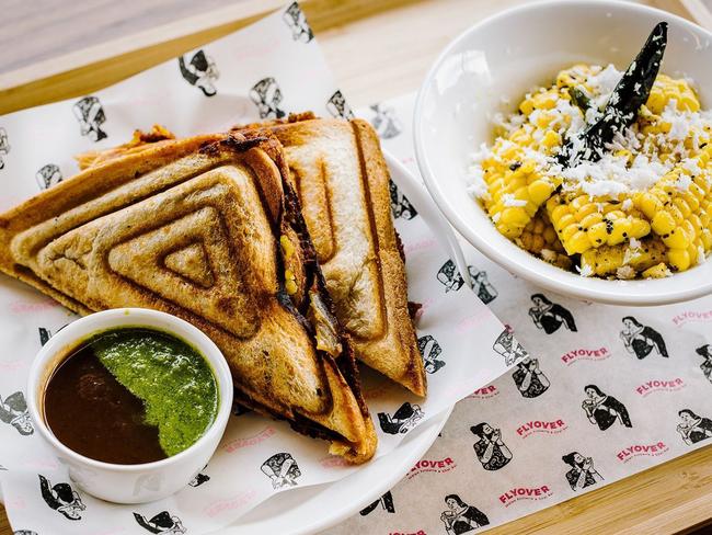 Flyover Fritterie Restaurant in Redfern. Picture: Supplied