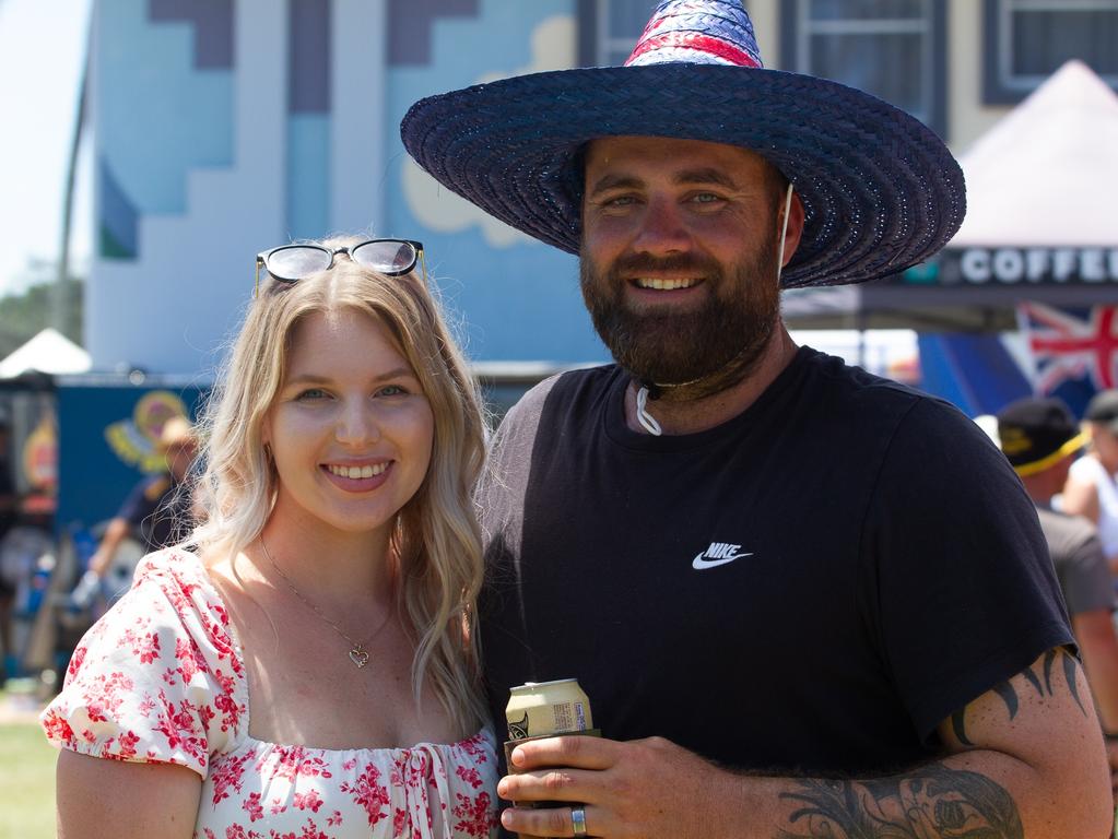 Shannon and Josh enjoying the festivities.