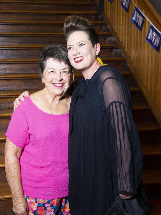 State of Origin: The Musical! Premiere, Princess Theatre Woolloongabba. Brenda Burke and Carmel Haugh. 30.11.2019 - Picture: Renae Droop/RDW Photography