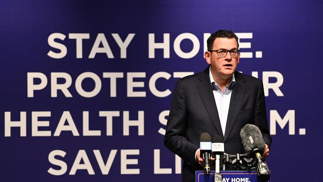 Victorian Premier Daniel Andrews has refused to budge on his state’s tight controls. Picture: Getty