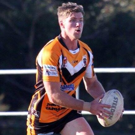 Jarrod Boyle in Helensburgh colours where he won the 2015 premiership. Picture: Helensburgh Tigers Facebook