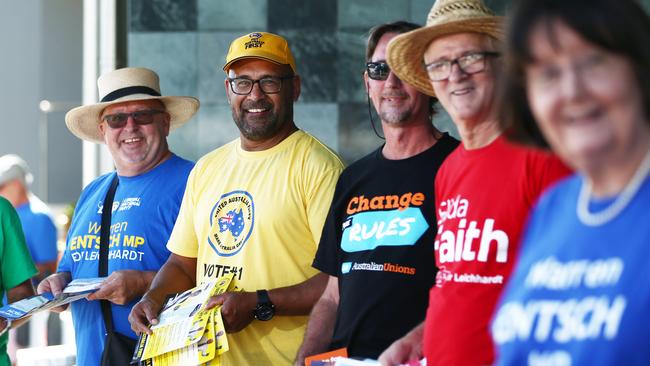 File photo. People at election polling booths urged to follow basic hygiene measures. PICTURE: BRENDAN RADKE