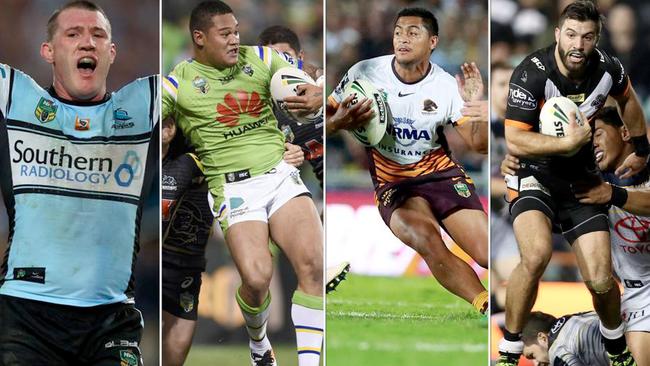 Paul Gallen, Joseph Leilua, Anthony Milford and James Tedesco all missed out for the Kangaroos.