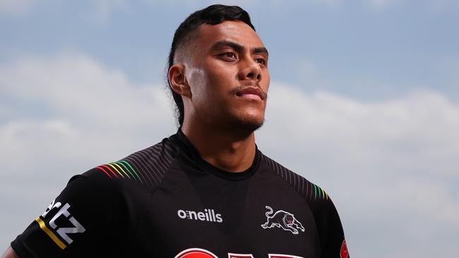 Jarome Luai still lives at home at Mt Druitt.