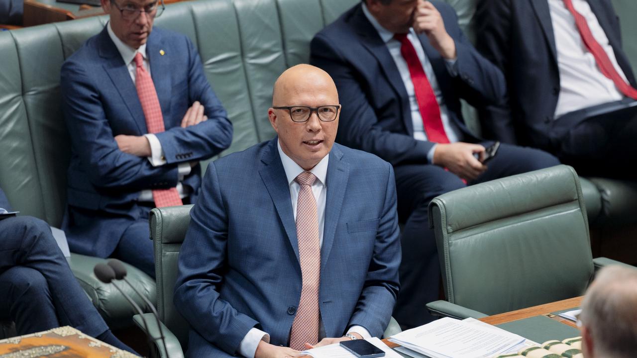 Mr Dutton has been slammed by the Greens. Picture: NCA NewsWire / David Beach
