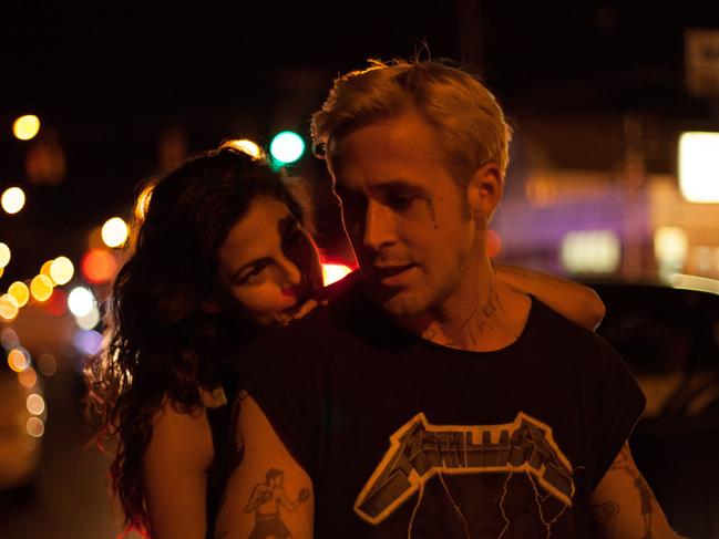 Mendes and Gosling in a scene from <i>The Place Beyond the Pines</i>. Picture: Roadshow