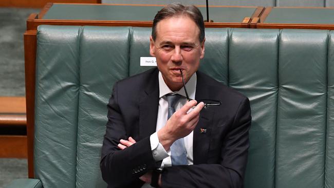 Federal Health Minister Greg Hunt says the government is looking at ways to reopen international travel. Picture: Sam Mooy/Getty Images