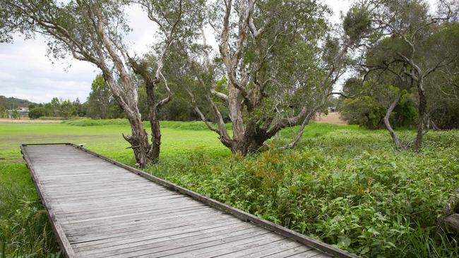 Eagleby Wetlands, which is near to where the route is proposed. 