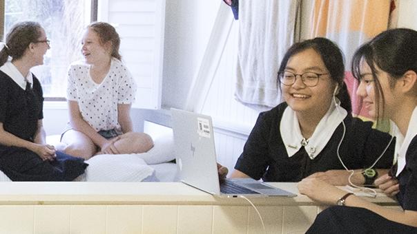 St Margaret's Anglican Girls School offers boarding to approximately 185 girls, offering both dormitories and private rooms depending on year level. Picture: St Margaret's Anglican Girls School