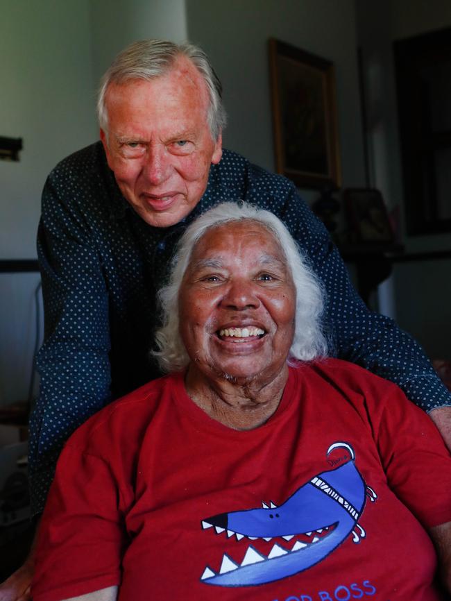 Joyce and Colin Clague today. Picture: Danielle Smith