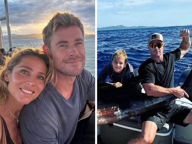 Chris Hemsworth enjoys Fiji holiday with family