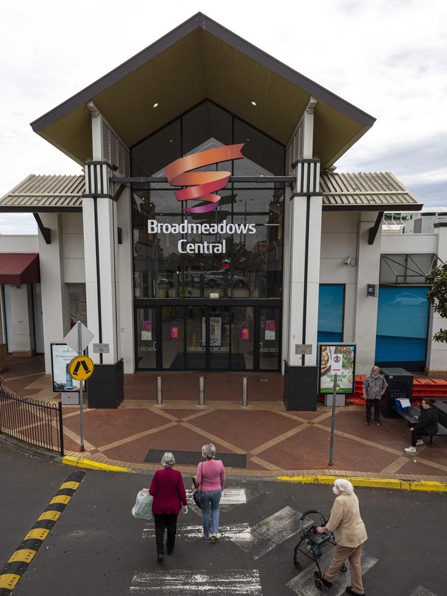 Footage of the stabbing at the busy shopping centre is believed to be circulating on social media. Picture: NCA NewsWire / Daniel Pockett