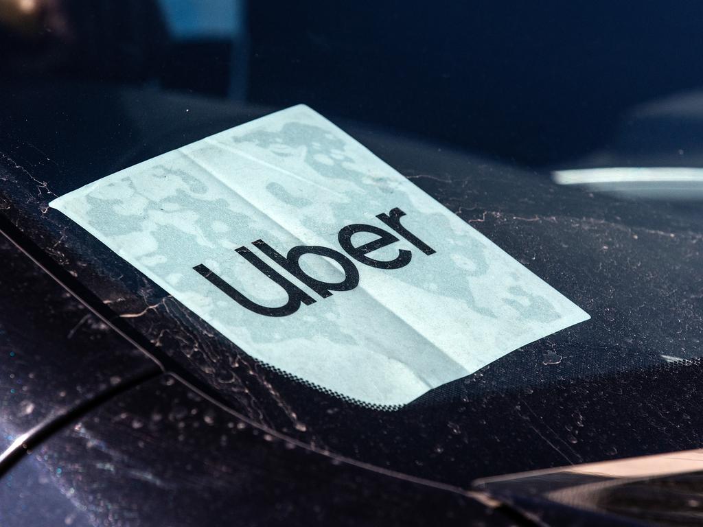 More Uber passengers are riding together. Picture: NCA NewsWire / Sarah Matray