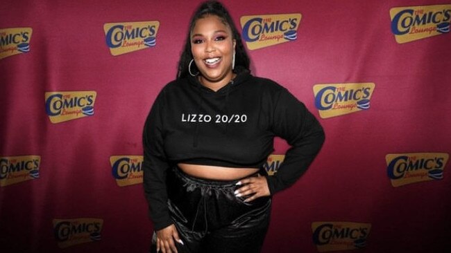 US hit maker Lizzo at the Comics Lounge in North Melbourne. Picture: Supplied