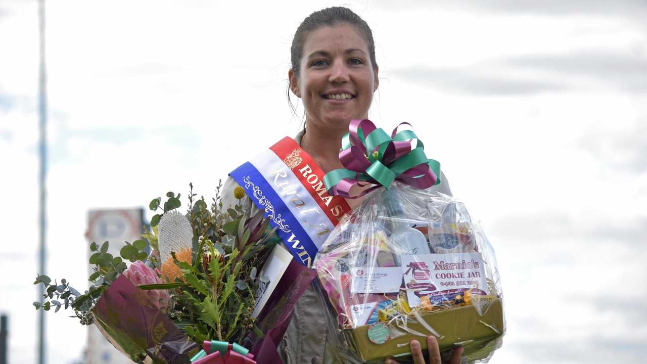 AMBASSADOR: Sarah Packer, from Top X, was named Rural Ambassador at the Roma Show. Picture: Ellen Ransley