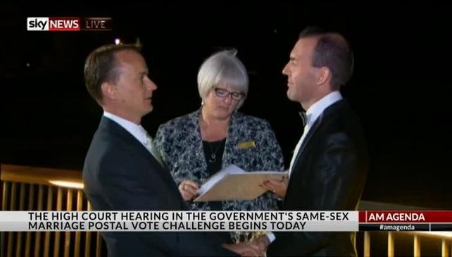 High Court hears gay marriage postal vote debate