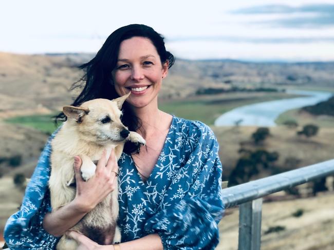 Ruth Neech and her dog Coco for nsw real estate