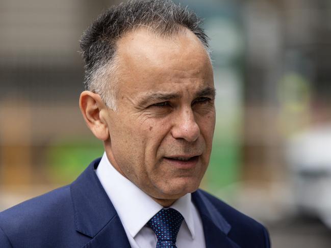 MELBOURNE, AUSTRALIA - NewsWire Photos - 4 OCTOBER 2024: Victorian Opposition leader John Pesutto arrives at the Federal Court of Australia. Picture: NewsWire / Diego Fedele