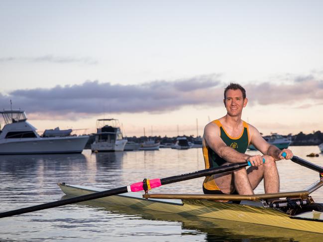 Mr Laundy denied he quit politics out of fear he would lose to Labor’s Sam Crosby (pictured). Photo by Anna Kucera