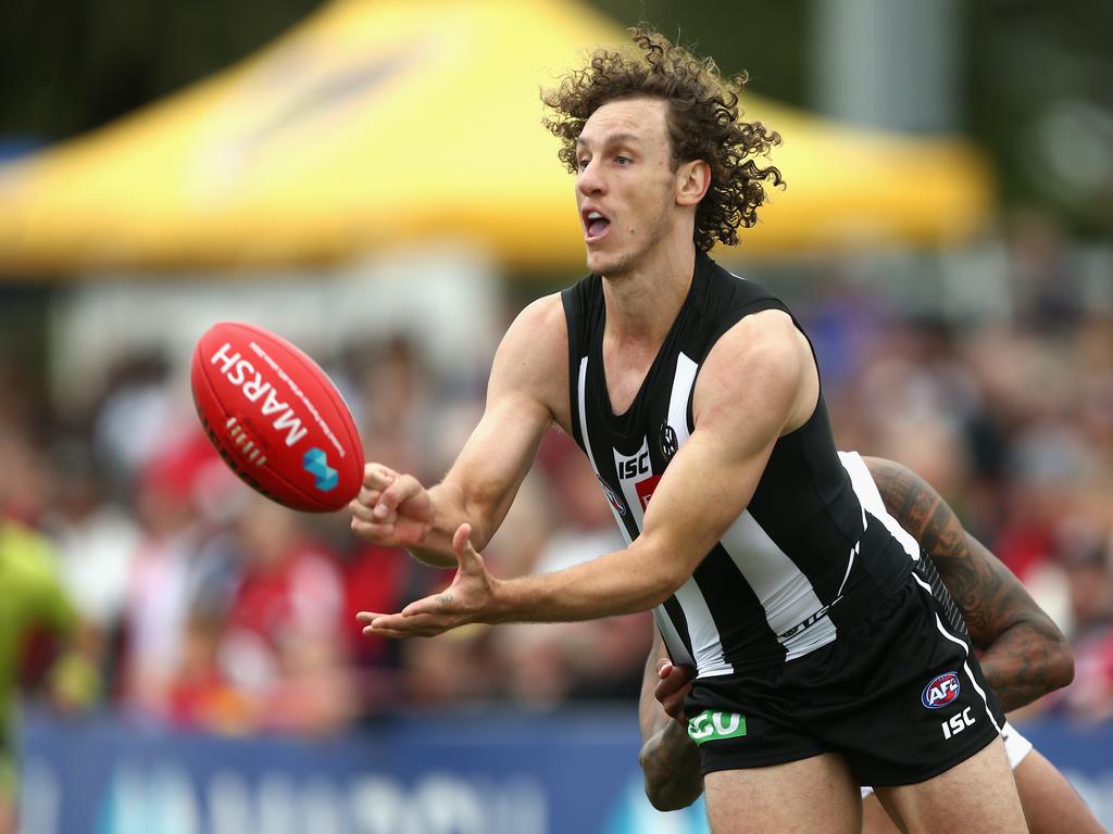 Chris Mayne of the Collingwood Magpies is the perfect player to have stashed on your bench in SuperCoach AFL Draft leagues