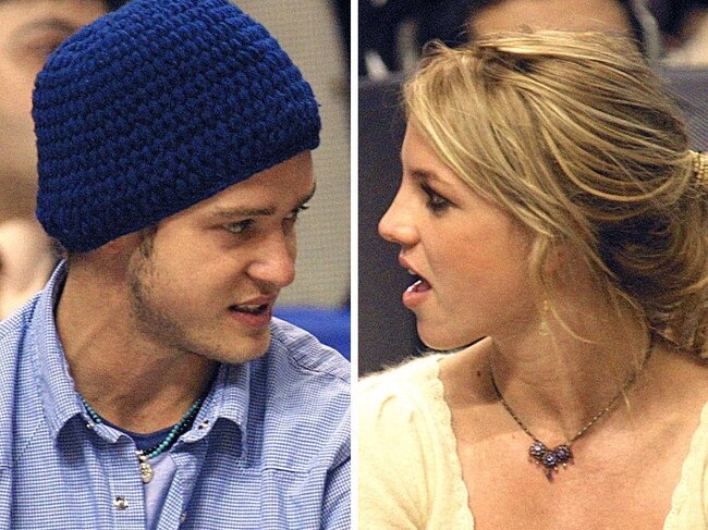 Justin Timberlake and Britney Spears.