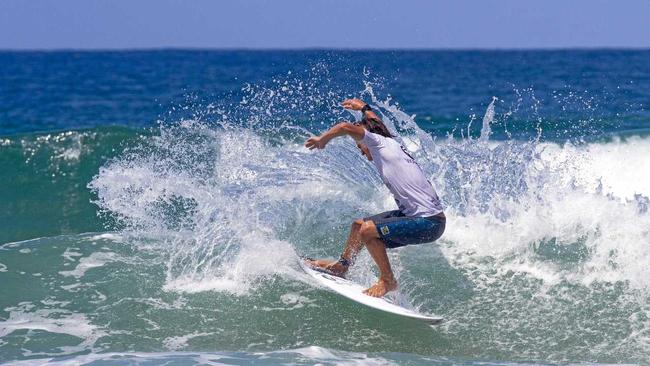 KEEN: Alister Reginato will compete in the U18 division at the 44th annual Ma and Pa Bendall Memorial Surfing Contest. Picture: John Andrews/Surfing Queensland.