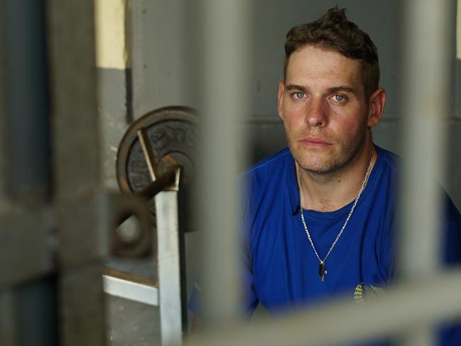 Matthew Norman is in Bali’s Kerobokan Prison. Picture: Phil Hemingway/Foreign Correspondent