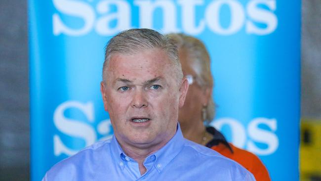 Santos CEO Kevin Gallagher. Picture: Glenn Campbell