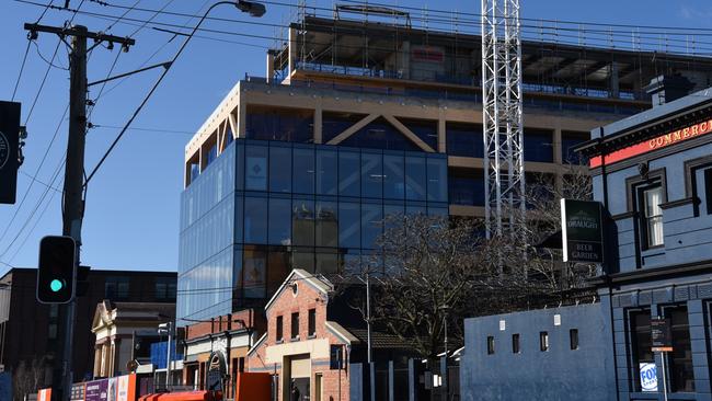 St.Lukes Health head office development, 89-93 Cimitiere St Launceston. Picture: Alex Treacy