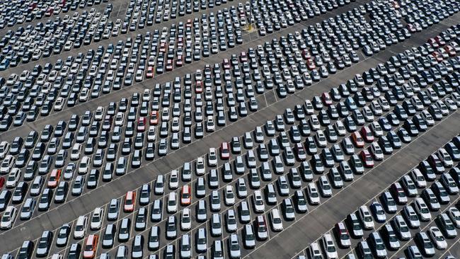 The fleet leasing company created by the deal will have some 250,000 vehicles under management. Picture: AFP