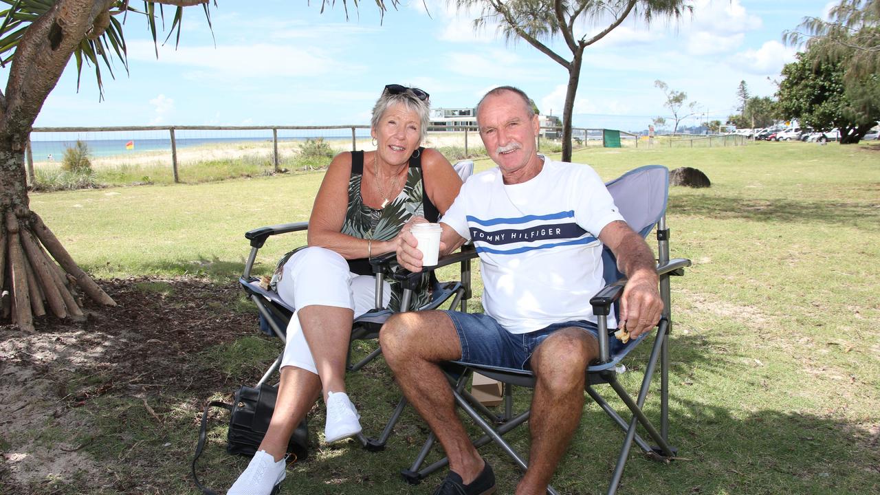 Linda and Greg Molkentine from Biggera Waters. . Picture Glenn Hampson