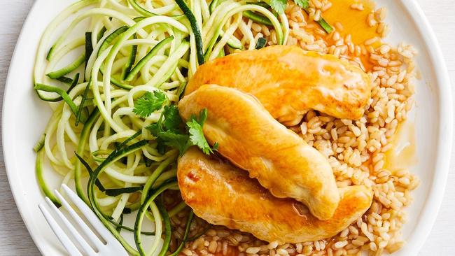 Apricot chicken is another family favourite.