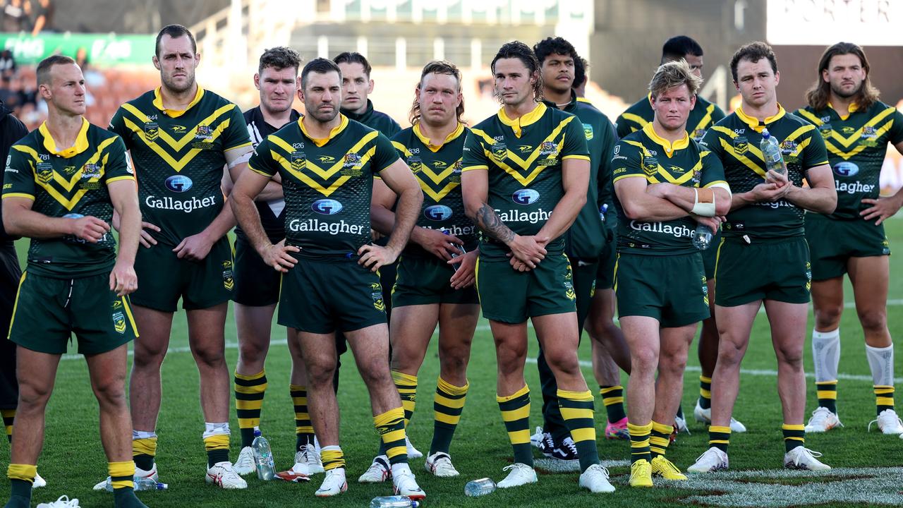 The Kangaroos were humbled by their Kiwi rivals. (Photo by Phil Walter/Getty Images)