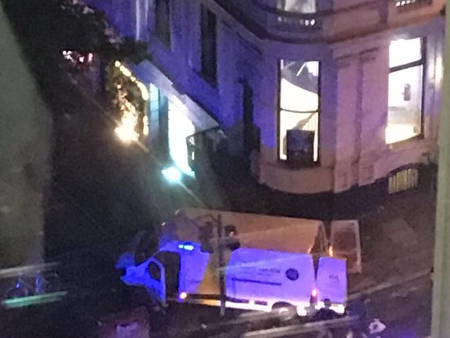 London Bridge Terrorist attack where reports of a car driving into a group of people have emerged. Source: Twitter/ Amichai Stein‏/ Caption: #BREAKING: "All leads and informations suggest #Londonbridge incident is a terror attack" - @SkyNewsBreak pic.twitter.com/PgzLnT2CdC