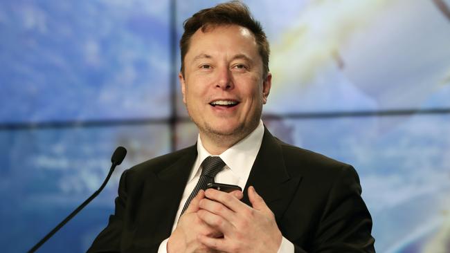 Elon Musk could be in line for a big payout. Picture: AP