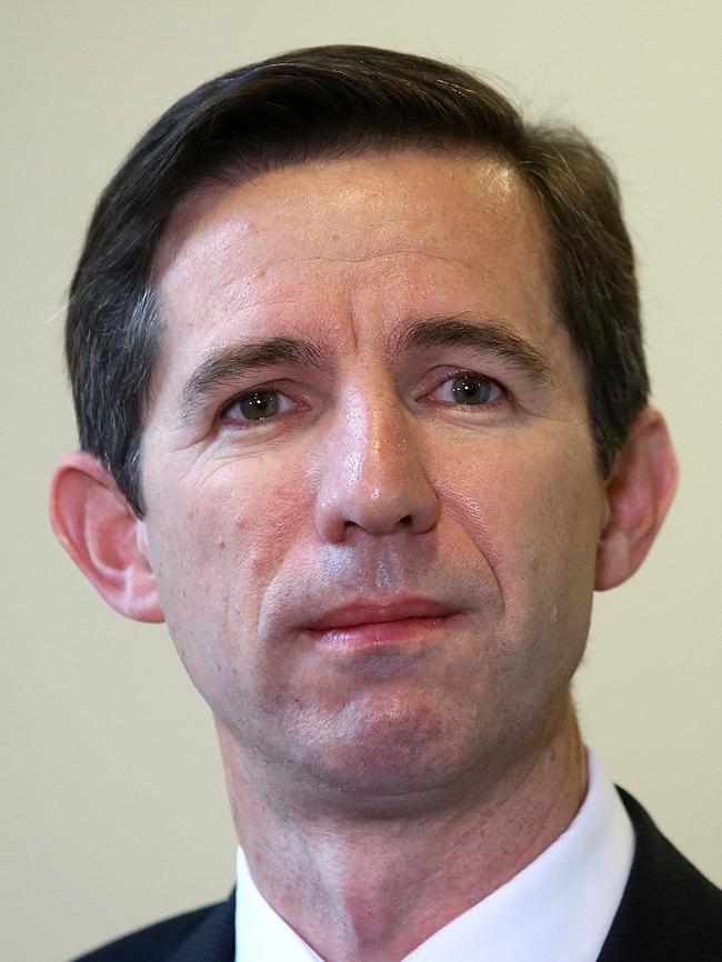 Federal Education Minister Simon Birmingham.