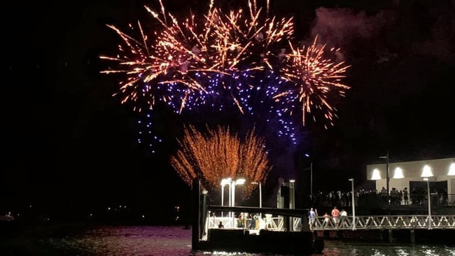 New Year's Eve fireworks on the Gold Coast last year. Photo: White Space Interiors