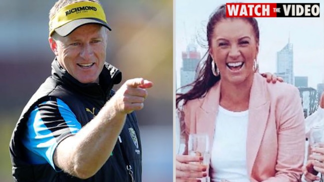 Richmond coach Damien Hardwick's new girlfriend revealed