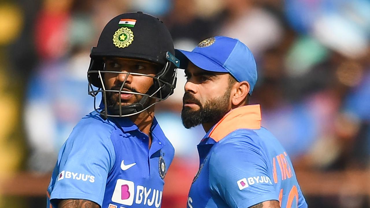 Virat Kohli was furious at opener Shikhar Dhawan for picking out a fielder on 96.